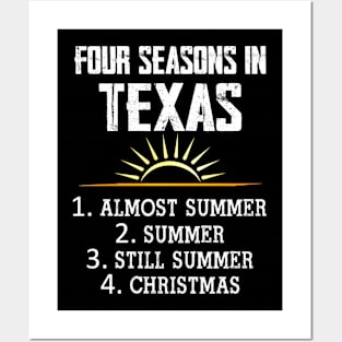 Funny Texas TShirt Sunshine Heat Texas Souvenir Gift Posters and Art